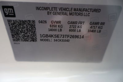 2026 Chevrolet Silverado 3500 HD Chassis Cab Work Truck