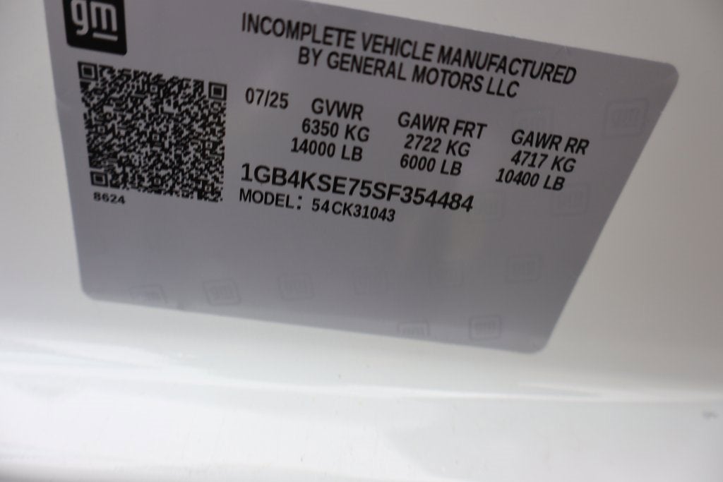 2025 Chevrolet Silverado 3500 HD Chassis Cab Work Truck