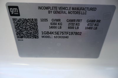2026 Chevrolet Silverado 3500 HD Chassis Cab Work Truck w/9' Aluminum Service Body