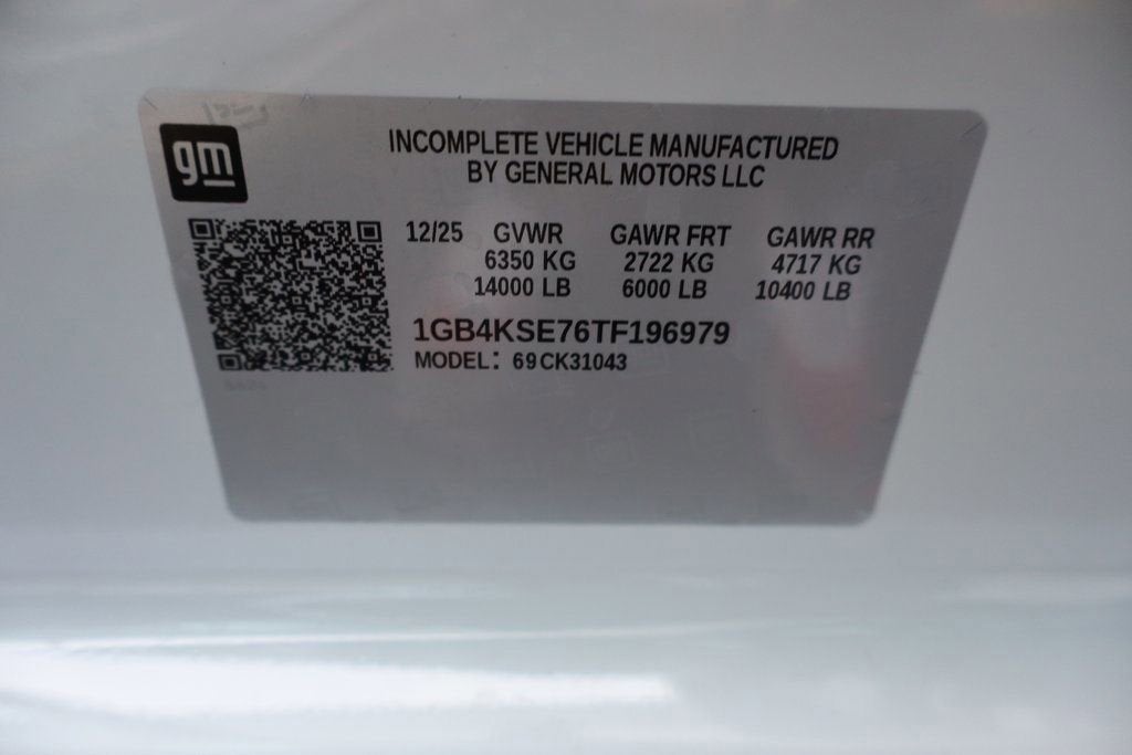 2026 Chevrolet Silverado 3500 HD Chassis Cab Work Truck