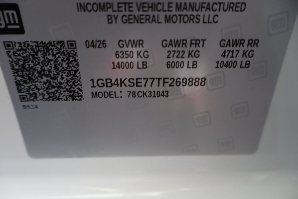 2026 Chevrolet Silverado 3500 HD Chassis Cab Work Truck
