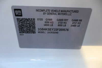 2025 Chevrolet Silverado 3500 HD Chassis Cab Work Truck