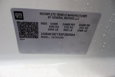 2025 Chevrolet Silverado 3500 HD Chassis Cab Work Truck