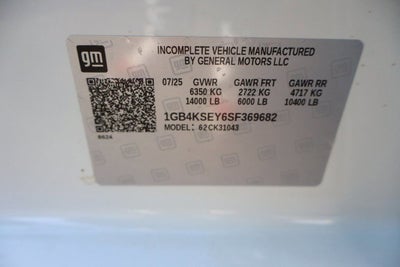 2025 Chevrolet Silverado 3500 HD Chassis Cab Work Truck