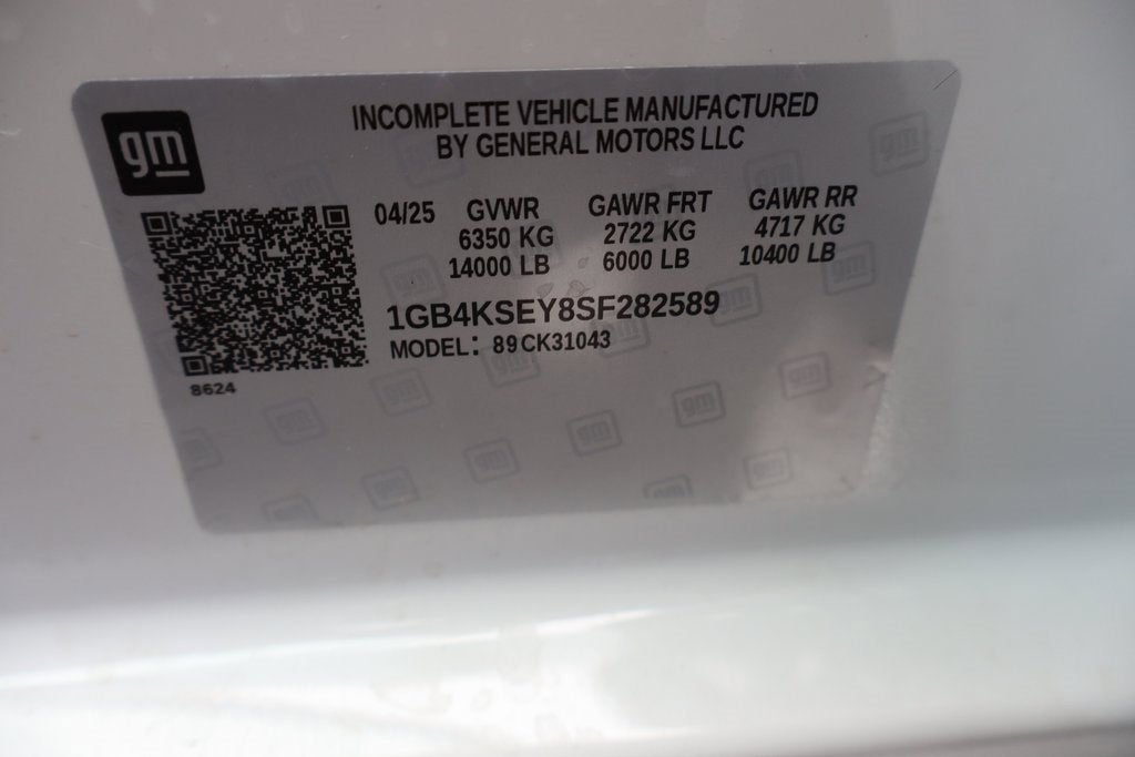 2025 Chevrolet Silverado 3500 HD Chassis Cab Work Truck