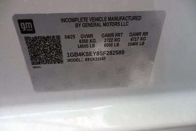 2025 Chevrolet Silverado 3500 HD Chassis Cab Work Truck