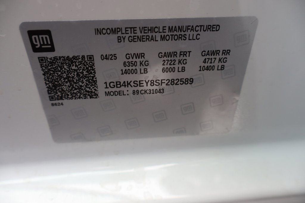 2025 Chevrolet Silverado 3500 HD Chassis Cab Work Truck