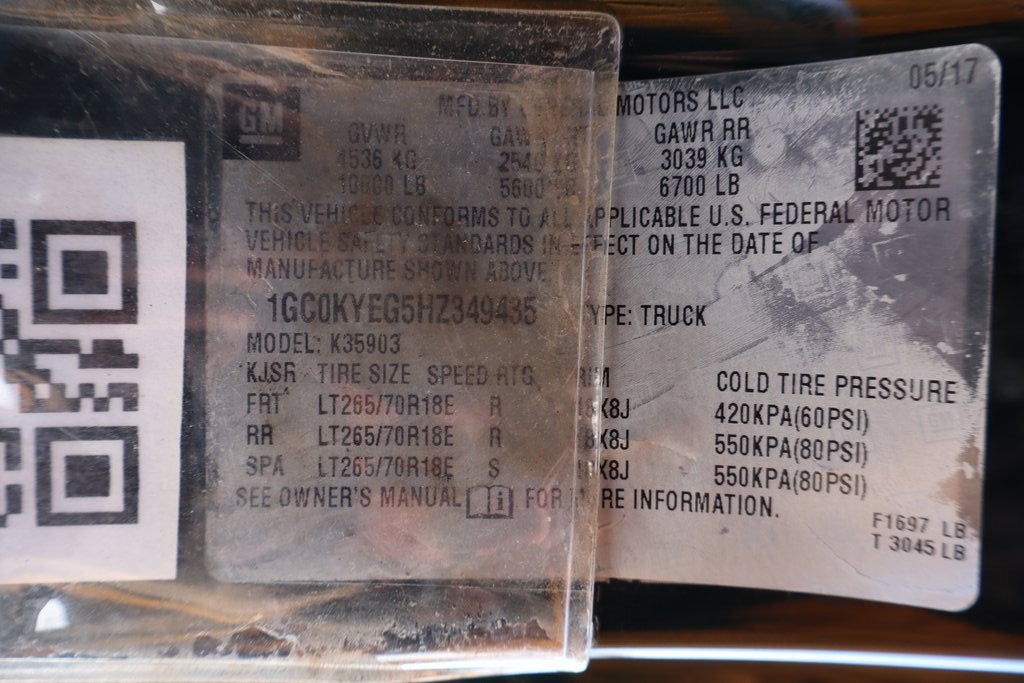 2017 Chevrolet Silverado 3500 HD Work Truck