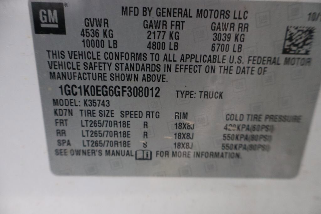 2016 Chevrolet Silverado 3500 HD LTZ