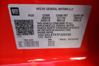 2026 Chevrolet Silverado 2500 HD Work Truck