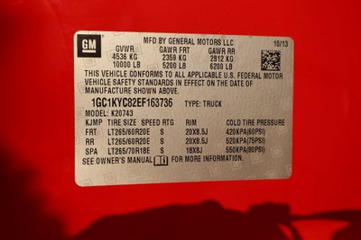 2014 Chevrolet Silverado 2500 HD LTZ