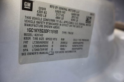 2013 Chevrolet Silverado 2500 HD LTZ