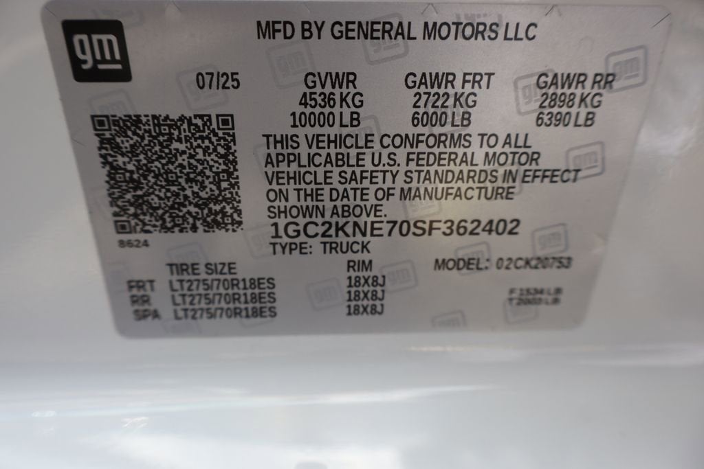 2025 Chevrolet Silverado 2500 HD LT