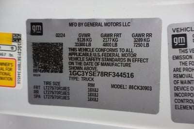 2024 Chevrolet Silverado 3500 HD WT