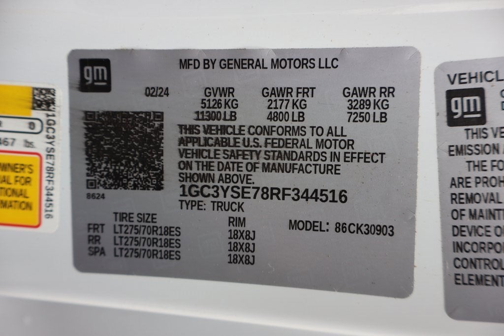 2024 Chevrolet Silverado 3500 HD WT