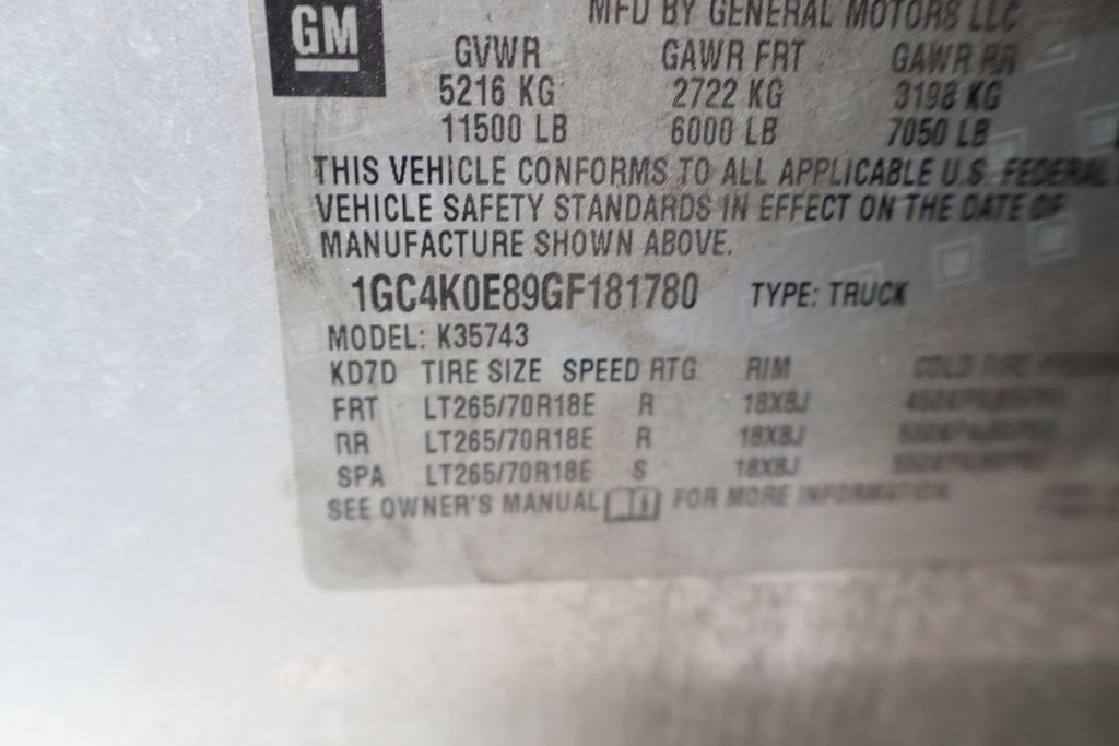 2016 Chevrolet Silverado 3500 HD LTZ