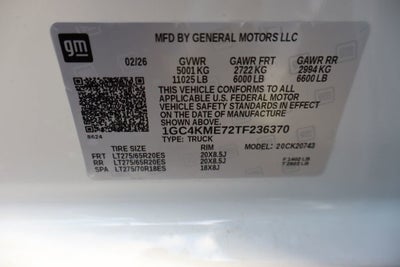 2026 Chevrolet Silverado 2500 HD Custom