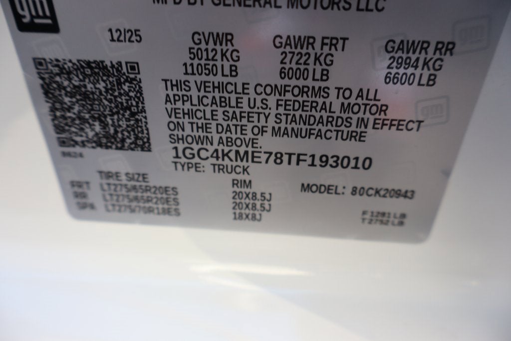 2026 Chevrolet Silverado 2500 HD Custom