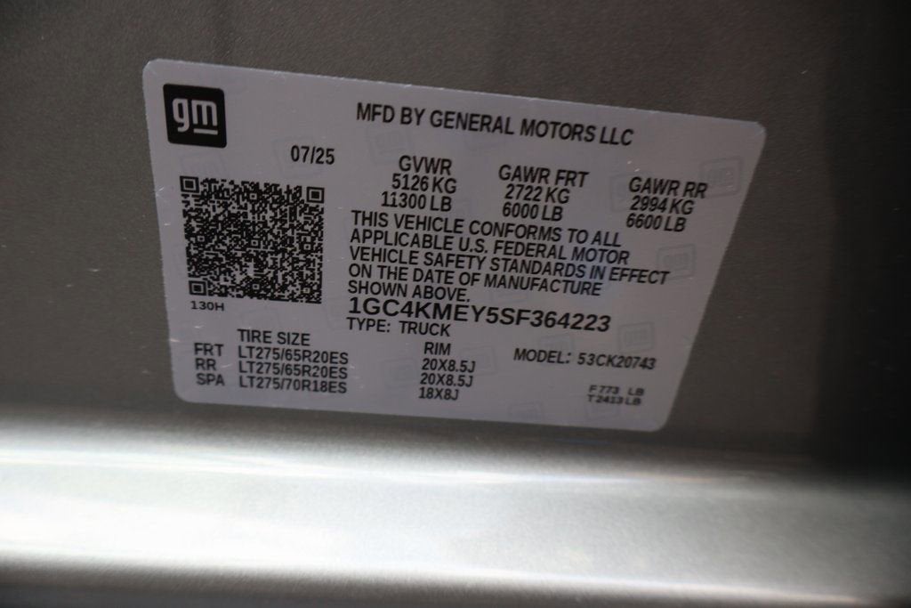 2025 Chevrolet Silverado 2500 HD Custom