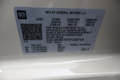 2026 Chevrolet Silverado 2500 HD Custom