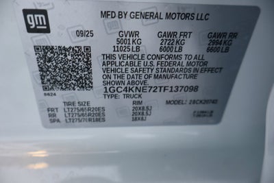 2026 Chevrolet Silverado 2500 HD LT