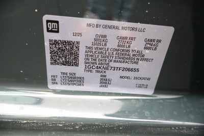 2026 Chevrolet Silverado 2500 HD LT