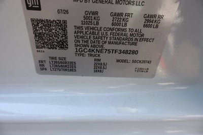 2026 Chevrolet Silverado 2500 HD LT