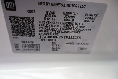 2026 Chevrolet Silverado 2500 HD LT