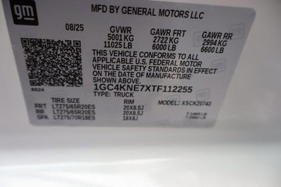 2026 Chevrolet Silverado 2500 HD LT