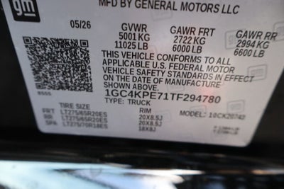 2026 Chevrolet Silverado 2500 HD LTZ