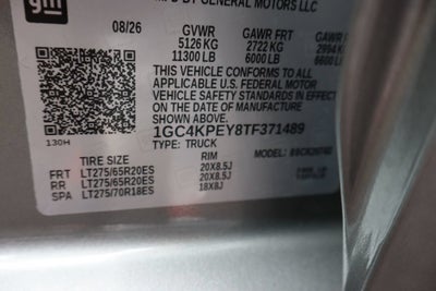 2026 Chevrolet Silverado 2500 HD Base