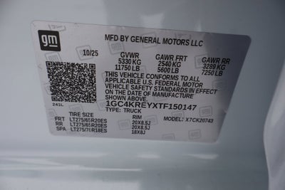 2026 Chevrolet Silverado 2500 HD High Country