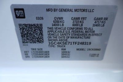 2026 Chevrolet Silverado 3500 HD WT DRW