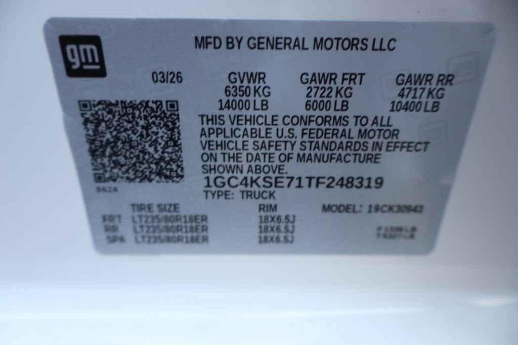 2026 Chevrolet Silverado 3500 HD WT DRW