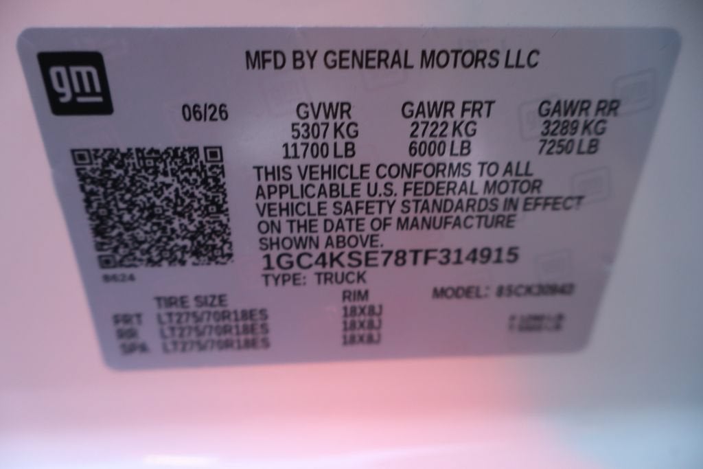 2026 Chevrolet Silverado 3500 HD Work Truck