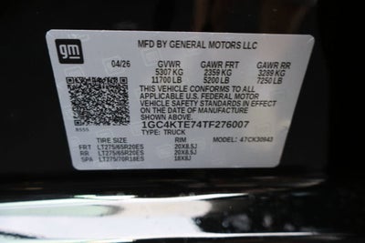 2026 Chevrolet Silverado 3500 HD LT