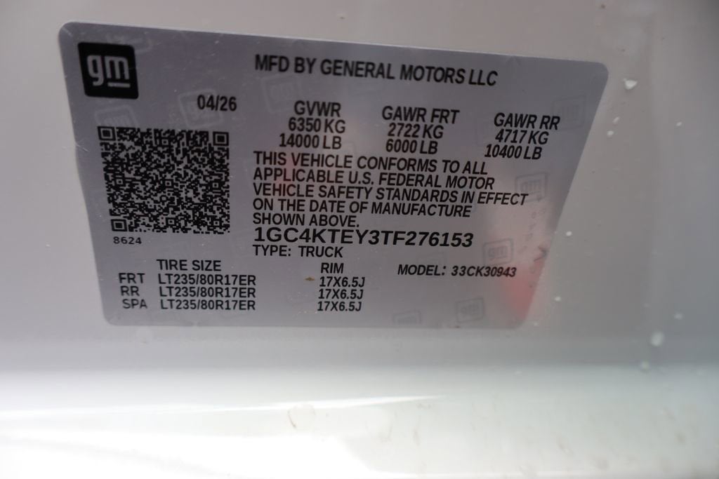 2026 Chevrolet Silverado 3500 HD LT