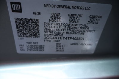 2026 Chevrolet Silverado 3500 HD LT