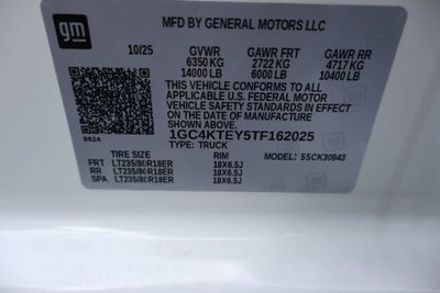 2026 Chevrolet Silverado 3500 HD LT DRW