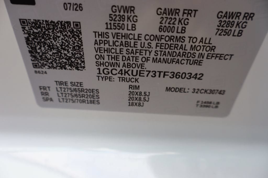 2026 Chevrolet Silverado 3500 HD LTZ