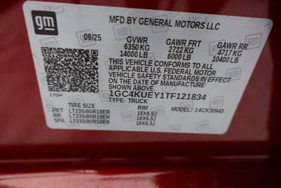 2026 Chevrolet Silverado 3500 HD LTZ