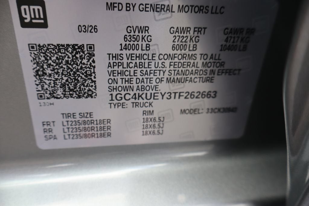 2026 Chevrolet Silverado 3500 HD LTZ
