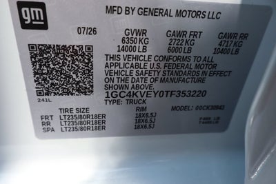 2026 Chevrolet Silverado 3500 HD High Country
