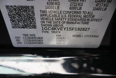 2025 Chevrolet Silverado 3500 HD High Country