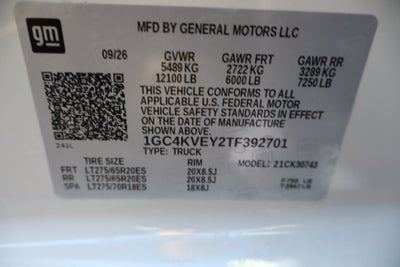2026 Chevrolet Silverado 3500 HD High Country