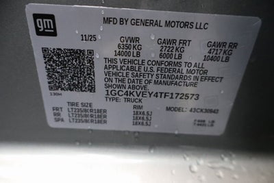 2026 Chevrolet Silverado 3500 HD High Country DRW