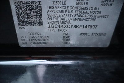 2019 Chevrolet Silverado 3500 HD Base