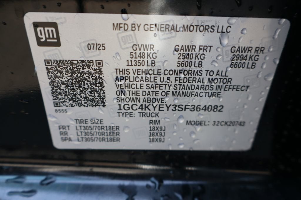 2025 Chevrolet Silverado 2500 HD ZR2