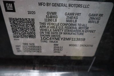 2021 Chevrolet Silverado 2500 HD LT