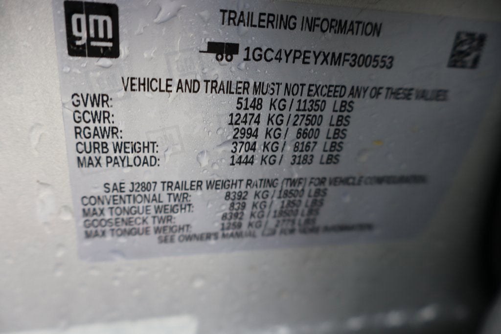 2021 Chevrolet Silverado 2500 HD LTZ